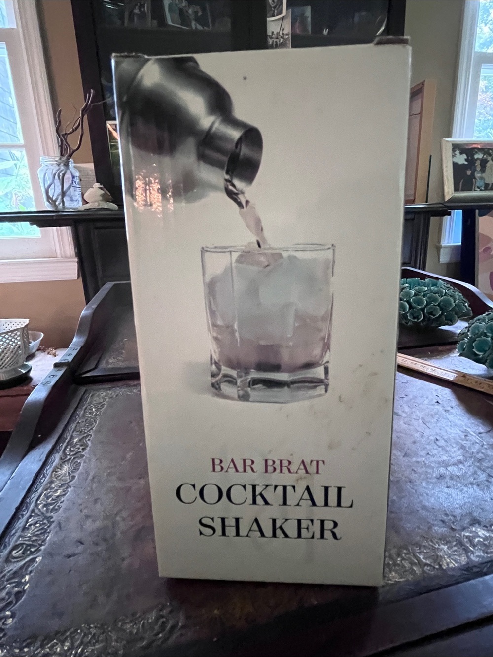 Silver Cocktail Shaker - Professional Home Bar